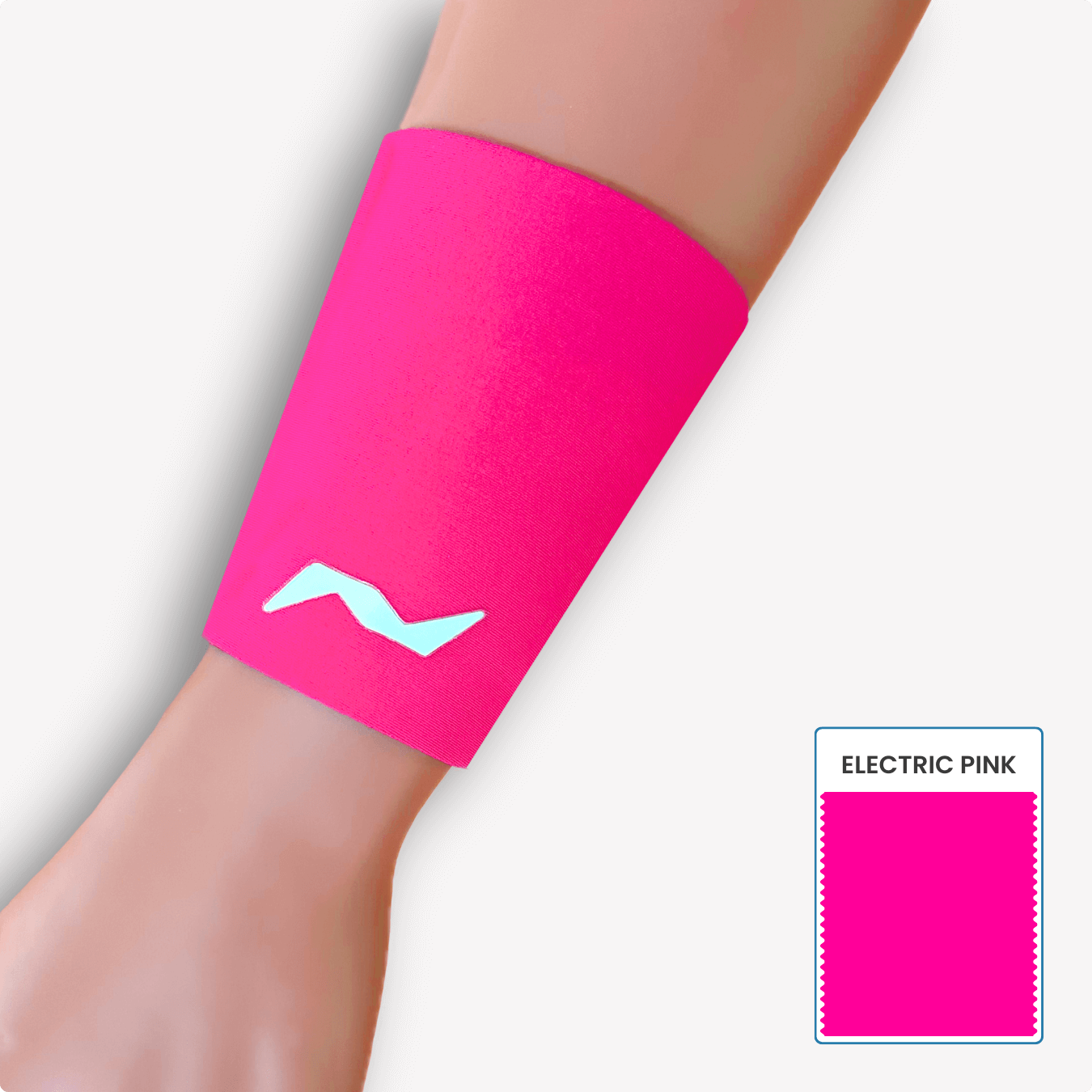 Schlichte Performance: Die PRO LINE Handgelenkbandage in Electric Pink bietet dir sportlichen Halt ohne Ablenkung – unauffällig und effektiv.