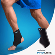 Schütze dein Sprunggelenk bei jeder Bewegung – mit der PRO LINE Bandage in Jet Black für sportliche Stabilität und volle Bewegungsfreiheit.