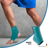 Sportbandage Sprunggelenk (Ankle Neo): stabilisierend, rutschfest, elastisch, Made in Germany