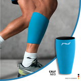 Calf sports sleeve (Calf Neo): elastic, activating, non-slip, Made in Germany