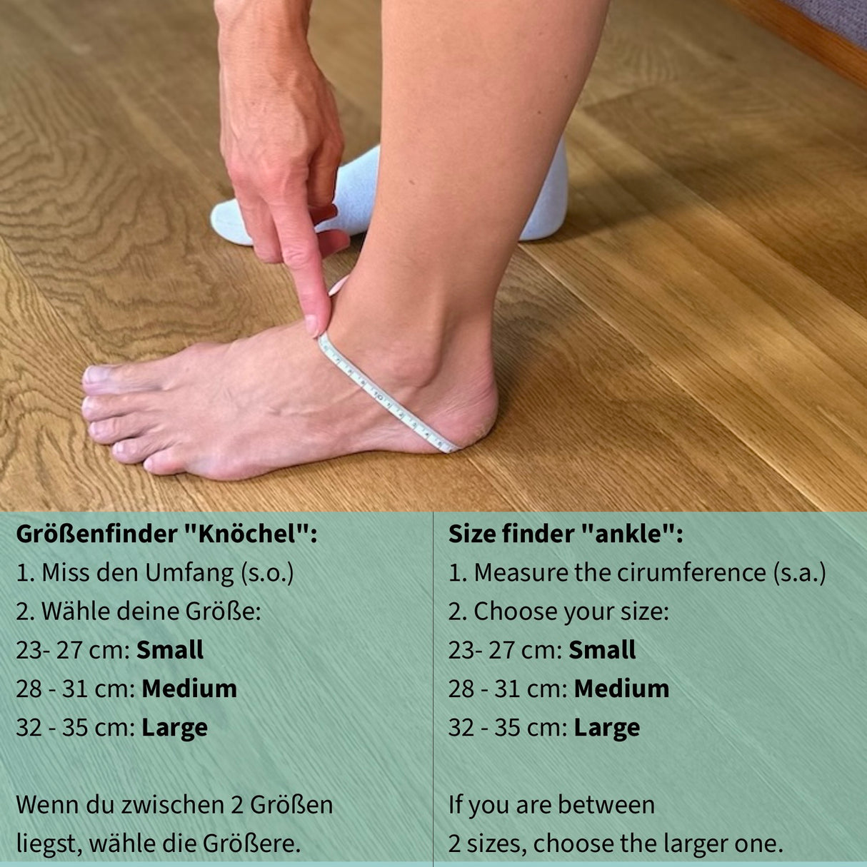 Sportbandage Sprunggelenk (Ankle Neo): stabilisierend, rutschfest, elastisch, Made in Germany