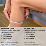 Calf sports sleeve (Calf Neo): elastic, activating, non-slip, Made in Germany