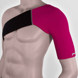 Shoulder sports support (Shoulder Neo): stabilizing, warming, elastic, made in Germany