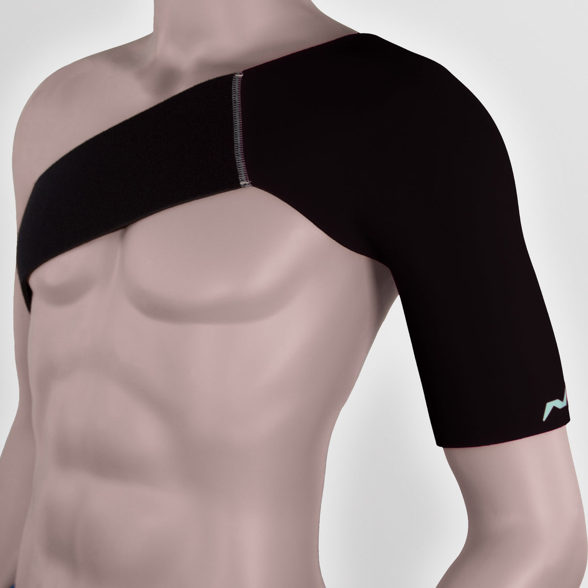 Shoulder sports support (Shoulder Neo): stabilizing, warming, elastic, made in Germany