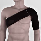 Shoulder sports support (Shoulder Neo): stabilizing, warming, elastic, made in Germany