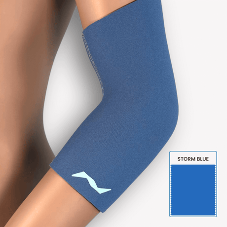 Klares Design, volle Funktion: Die PRO LINE Bandage in Storm Blue sorgt für Stabilität und Tragekomfort beim Training oder im Alltag.
