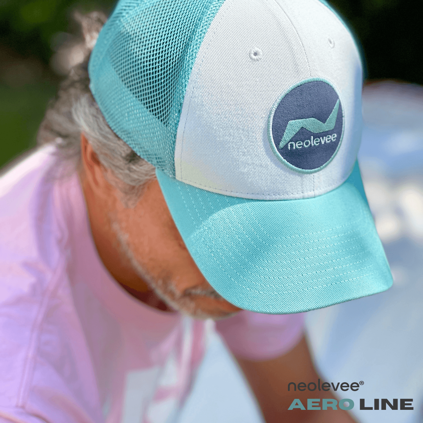 neolevee Leisure Cap, Sea Green: relax - in style!